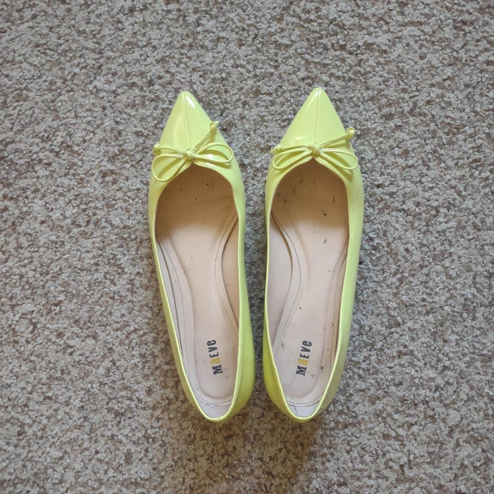 Maeve Lime Green Flat